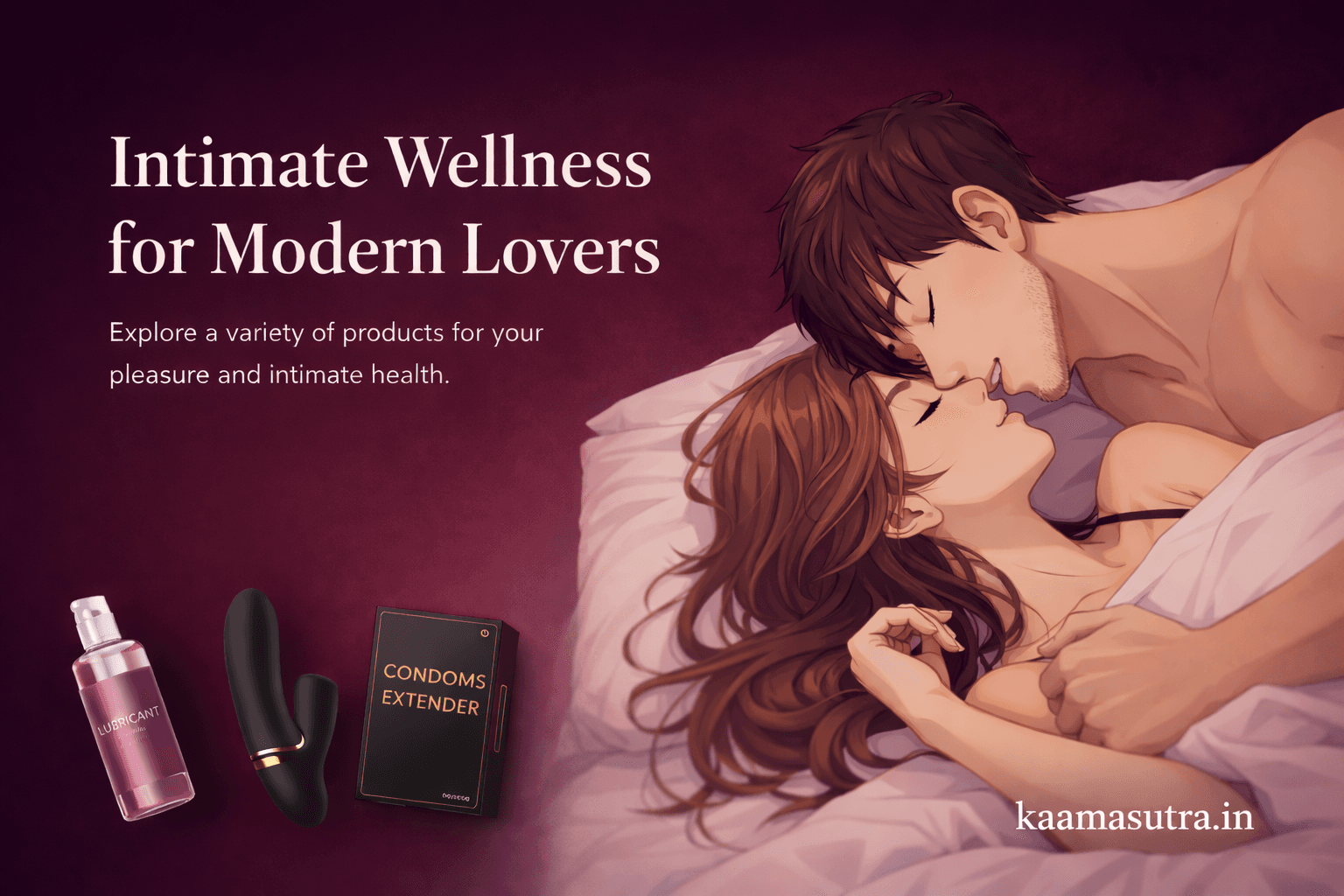 Intimate Wellness for Modern Lovers - Kaamasutra sexual wellness products